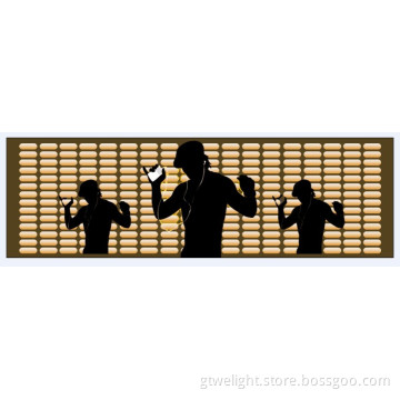 Light up Sticker for Car with Ciggar Lighter